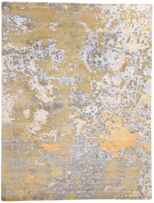 9 x 12 Contemporary Abstract High-Low Transitional Rug 31047
