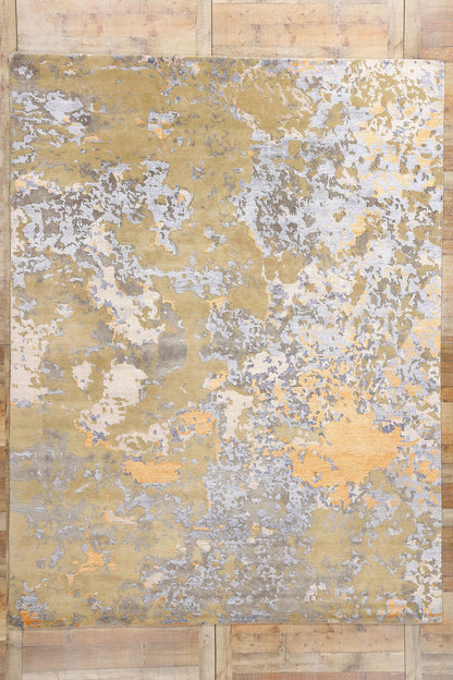9 x 12 Contemporary Abstract High-Low Transitional Rug 31047