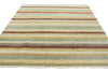 6 x 9 Transitional Striped Indian Rug 30282