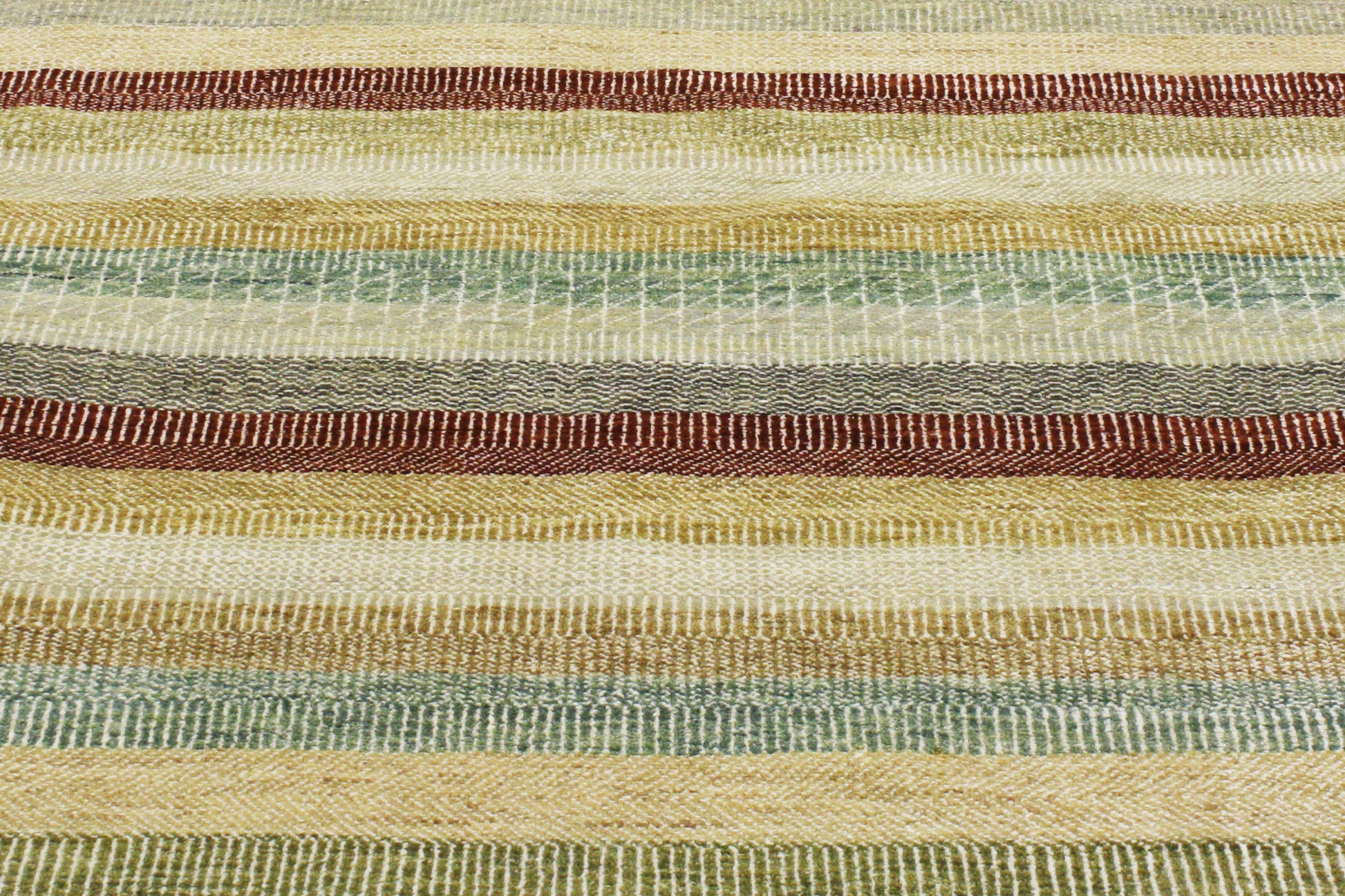 6 x 9 Transitional Striped Indian Rug 30282