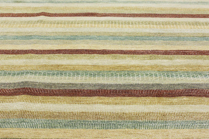 6 x 9 Transitional Striped Indian Rug 30282