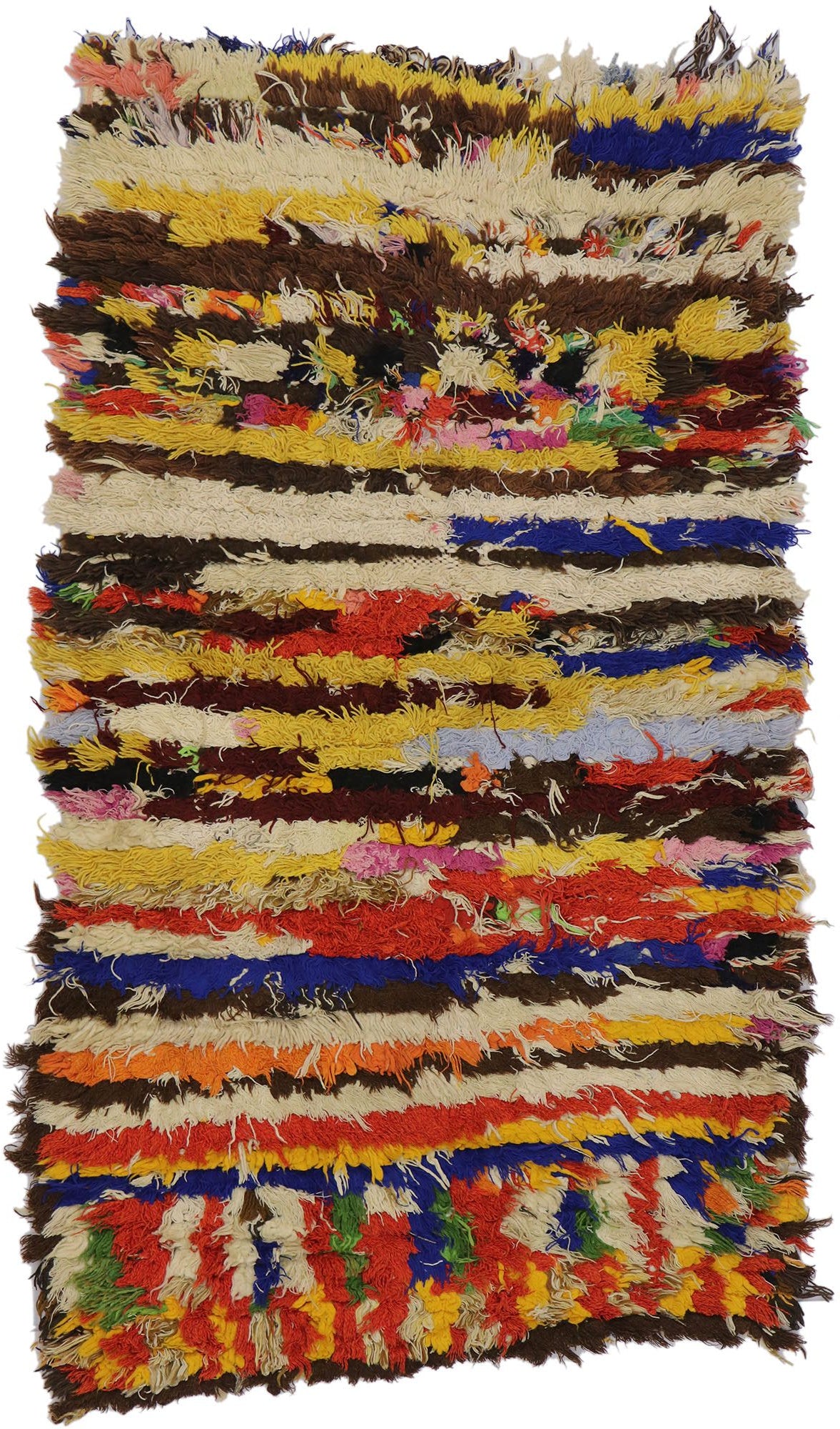 3 x 5 Vintage Moroccan Azilal Rug 21593