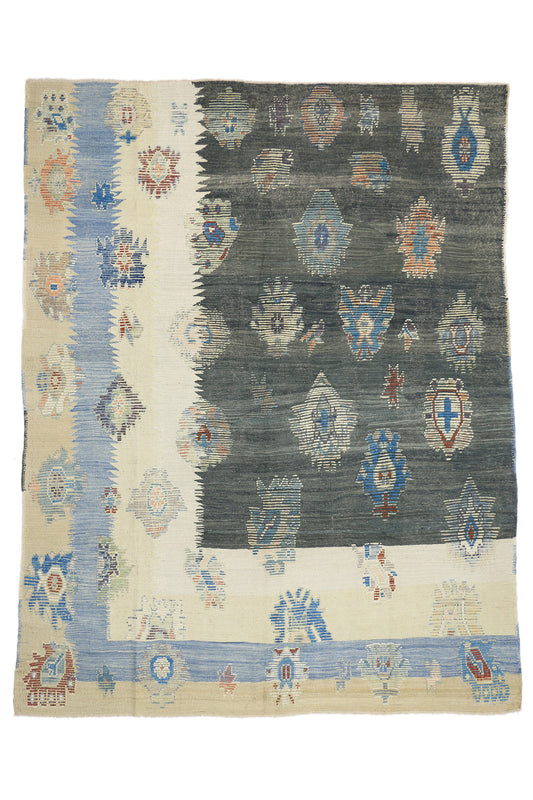 9 x 12 Turkish Kilim Rug 52212