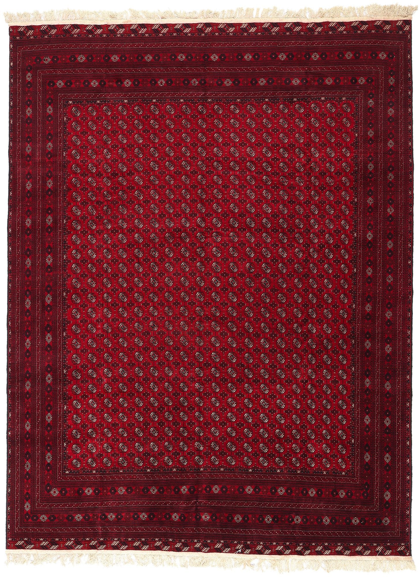 10 x 13 Vintage Turkoman Tekke Rug 78839