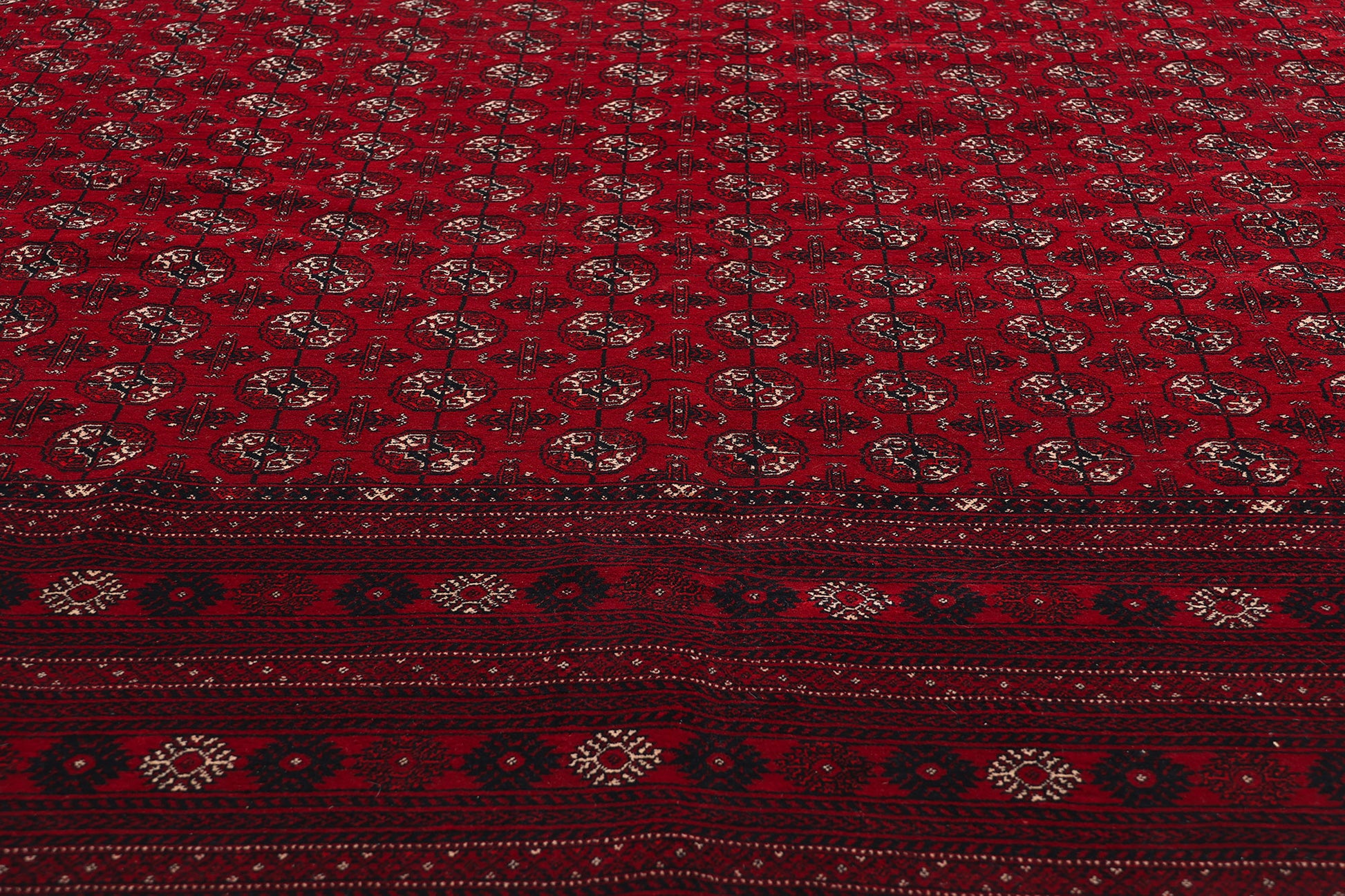 10 x 13 Vintage Turkoman Tekke Rug 78839