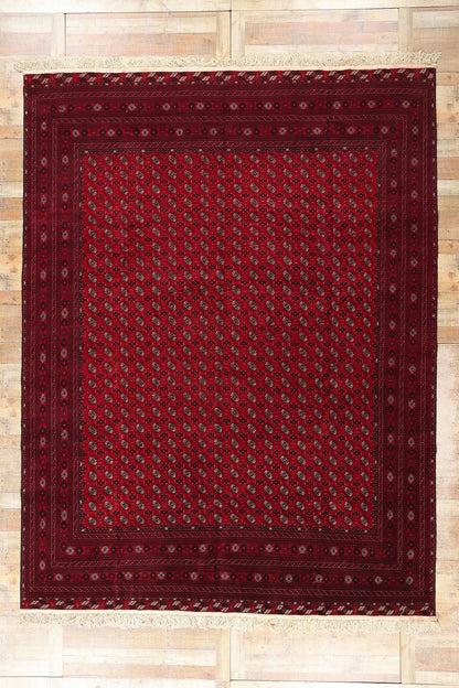 10 x 13 Vintage Turkoman Tekke Rug 78839