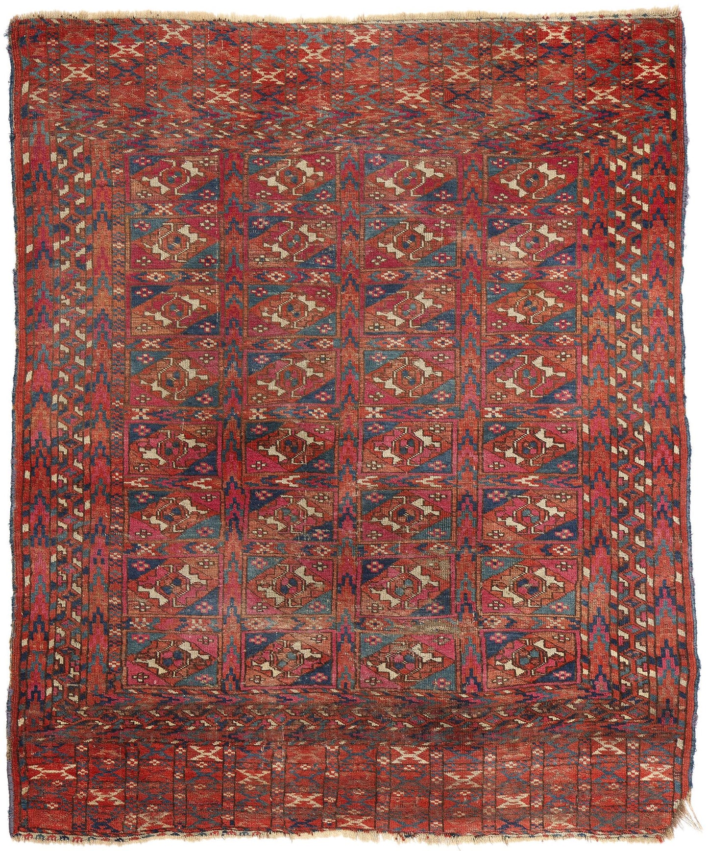 3 x 4 Antique Turkoman Tekke Rug 78778
