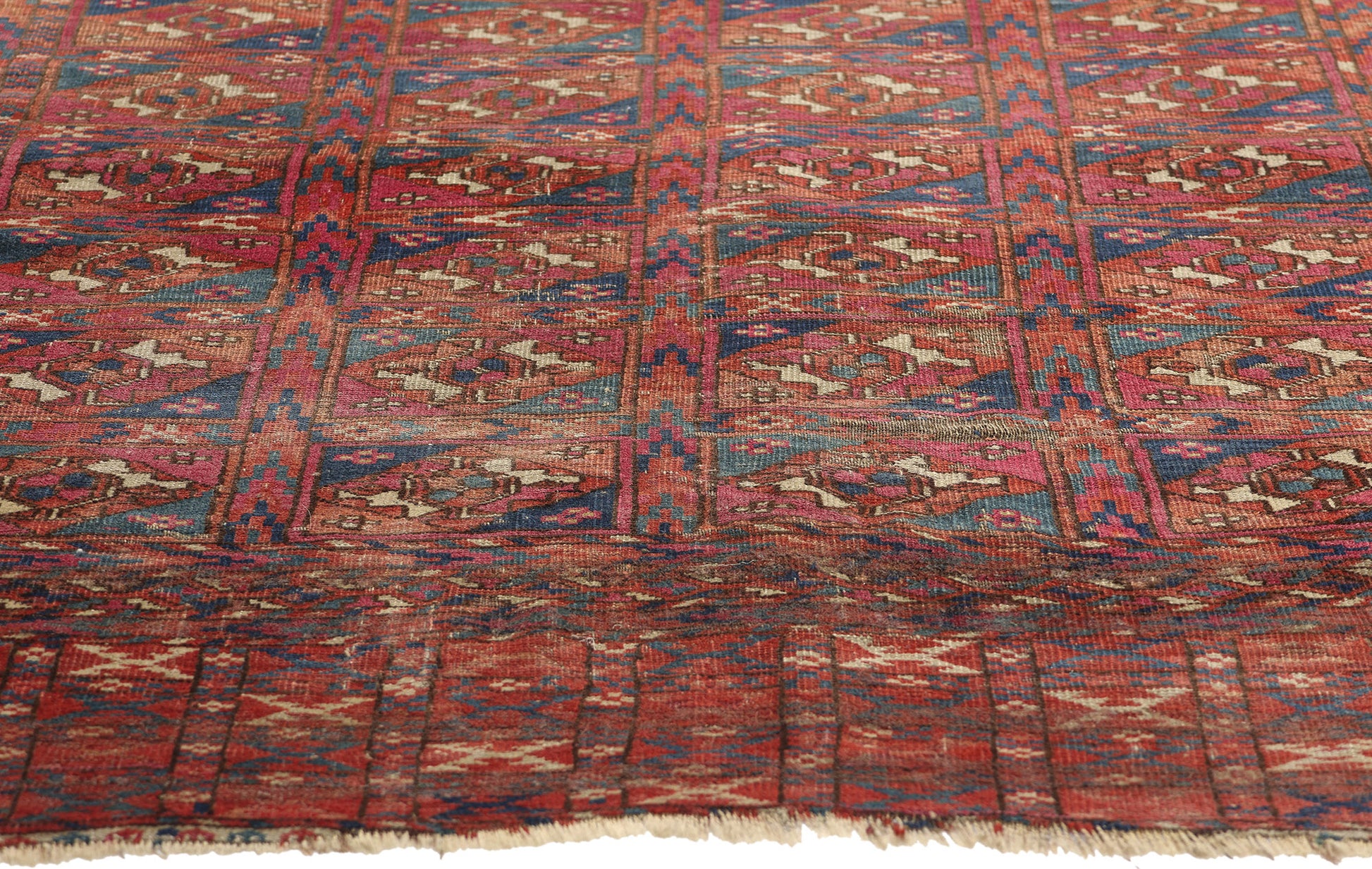 3 x 4 Antique Turkoman Tekke Rug 78778