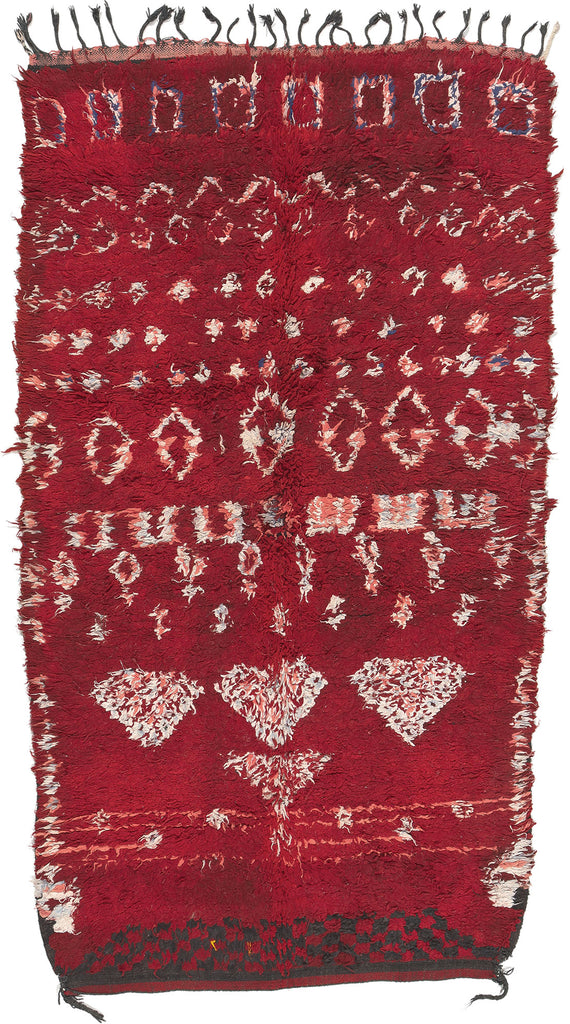 5 x 9 Vintage Red Talsint Moroccan Rug 20263