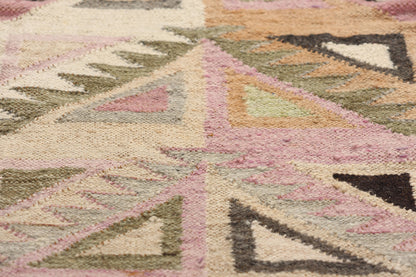 1 x 2 Vintage Tribal Afghan Kilim Rug 78805
