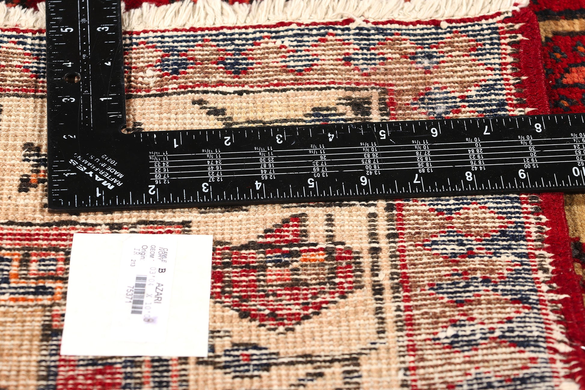 3 x 11 Vintage Persian Azerbaijan Rug 75371