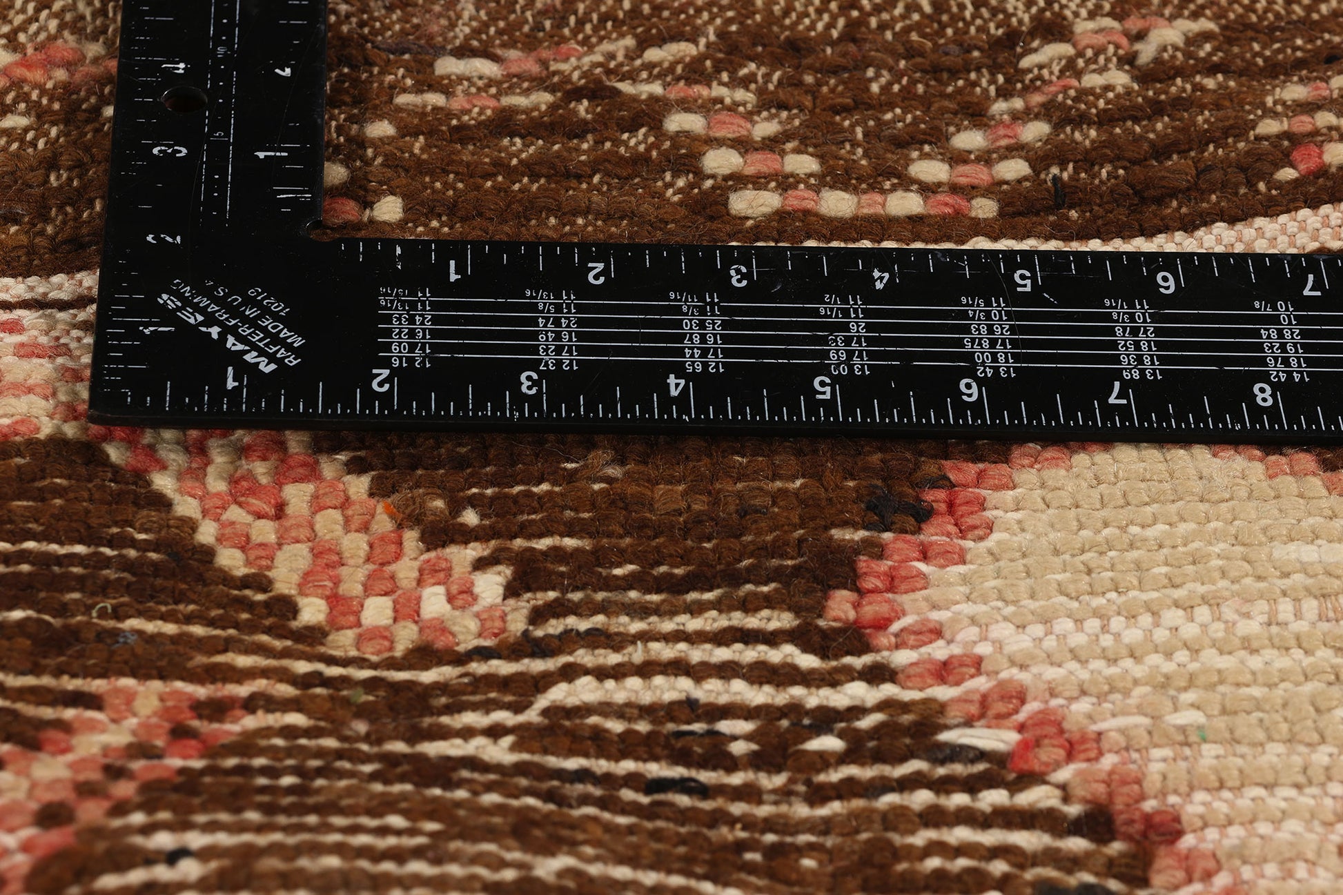 4 x 6 Vintage Brown Moroccan Azilal Rug 21768