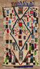 4 x 7 Colorful Vintage Moroccan Azilal Rag Rug 21836