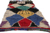 4 x 8 Vintage Moroccan Azilal Rag Rug 74811