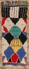 4 x 8 Vintage Moroccan Azilal Rag Rug 74811