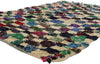 5 x 6 Colorful Vintage Moroccan Azilal Rag Rug 21741