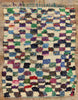 5 x 6 Colorful Vintage Moroccan Azilal Rag Rug 21741