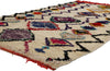 5 x 7 Colorful Vintage Moroccan Azilal Rag Rug 21792
