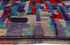 5 x 7 Colorful Vintage Moroccan Azilal Rag Rug 21742