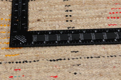 4 x 11 Colorful Vintage Moroccan Azilal Rug 21805