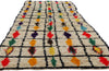 4 x 11 Colorful Vintage Moroccan Azilal Rug 21805