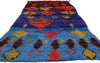 4 x 11 Colorful Vintage Moroccan Azilal Rug 21761