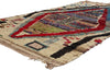 4 x 6 Colorful Vintage Morocccan Azilal Rag Rug 21722