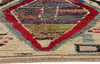 4 x 6 Colorful Vintage Morocccan Azilal Rag Rug 21722