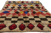 4 x 7 Colorful Vintage Moroccan Azilal Rag Rug 21783