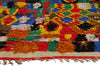 4 x 7 Colorful Vintage Moroccan Azilal Rag Rug 21738