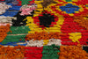 4 x 7 Colorful Vintage Moroccan Azilal Rag Rug 21738