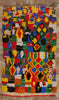 4 x 7 Colorful Vintage Moroccan Azilal Rag Rug 21738