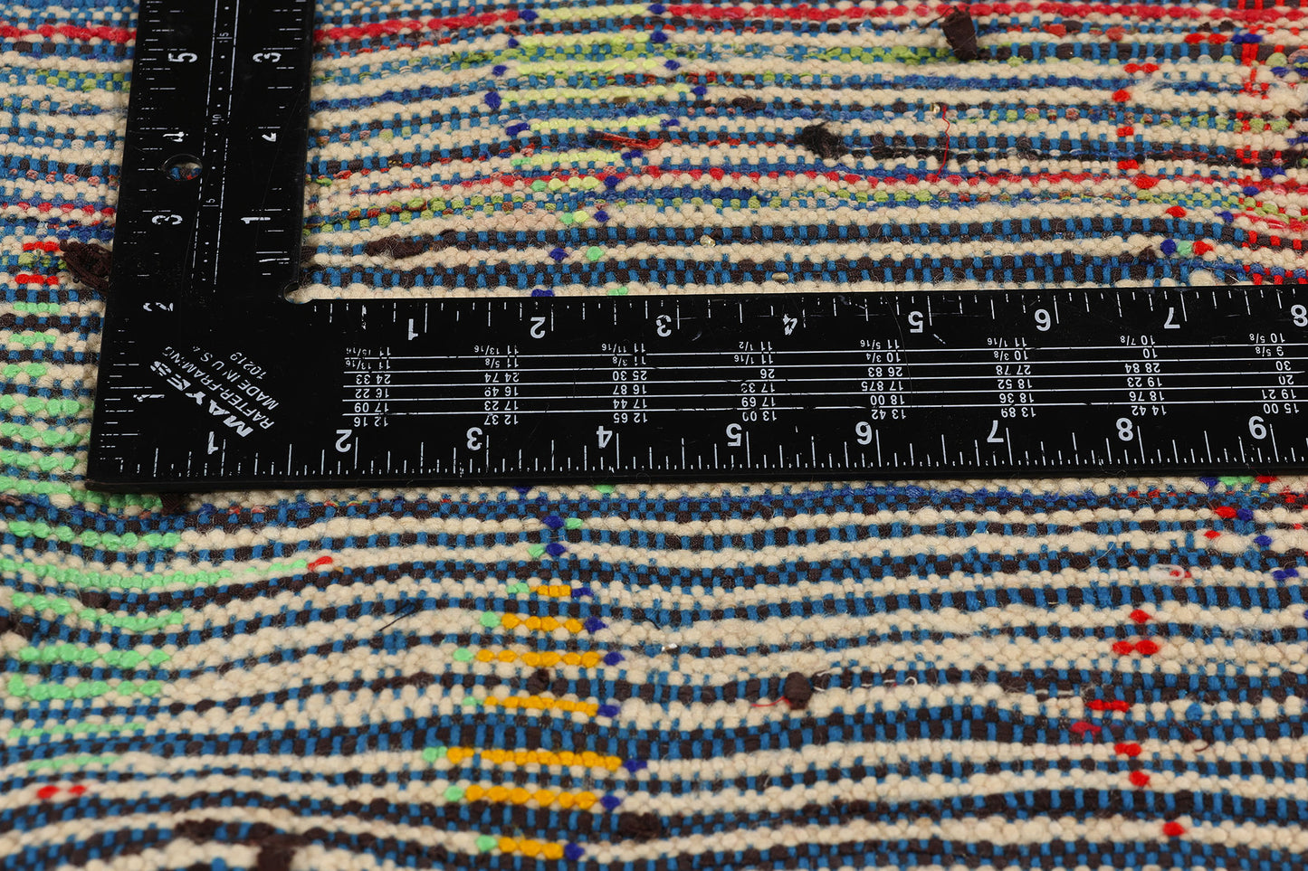 4 x 7 Colorful Vintage Moroccan Azilal Rug 21732