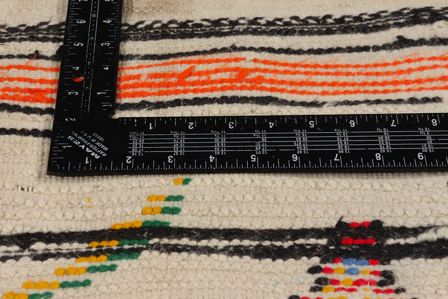 4 x 7 Colorful Vintage Moroccan Azilal Rug 21736