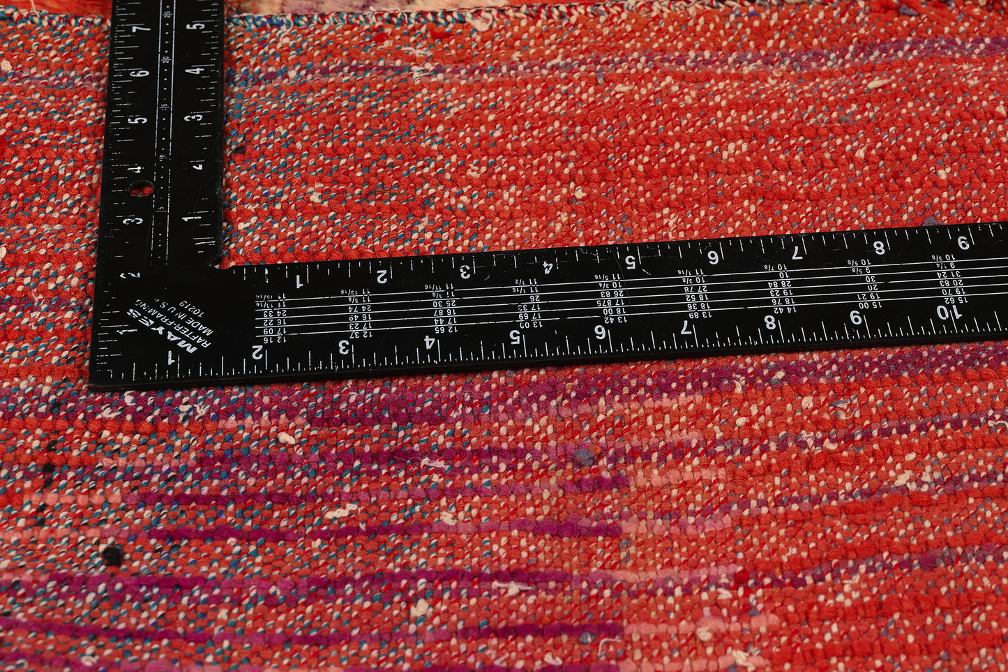 4 x 8 Vintage Red Moroccan Azilal Rug 21734