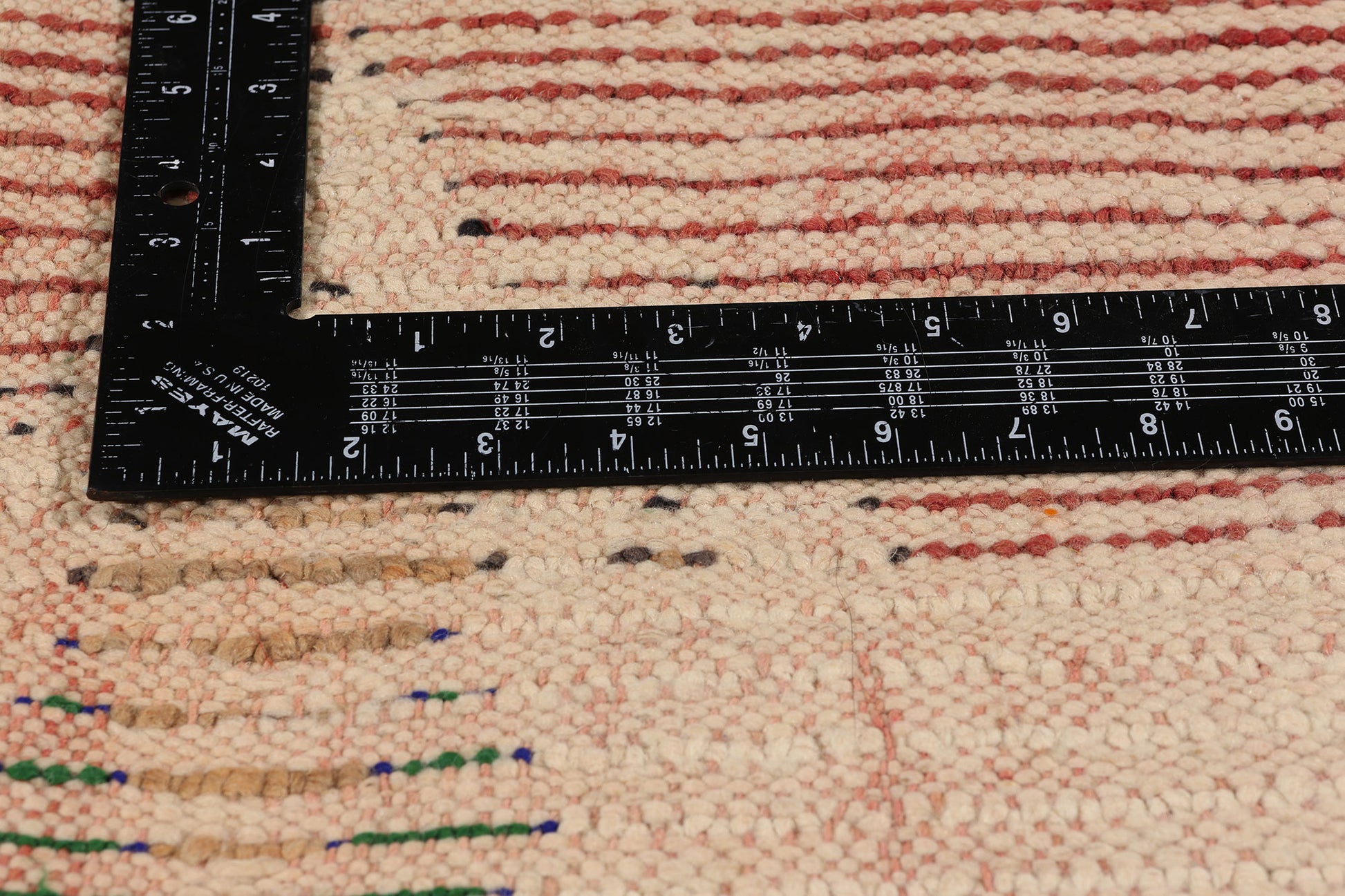 4 x 8 Vintage Earth-Tone Moroccan Azilal Rug 21753