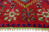 4 x 9 Vintage Red Moroccan Azilal Rug 21807