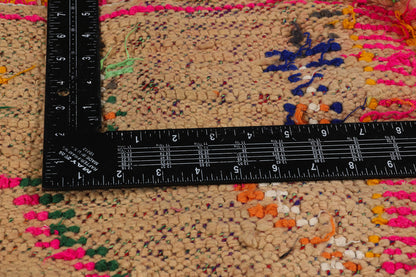 4 x 9 Colorful Vintage Moroccan Azilal Rug 21829