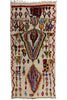 5 x 10 Colorful Vintage Moroccan Azilal Rug 21821
