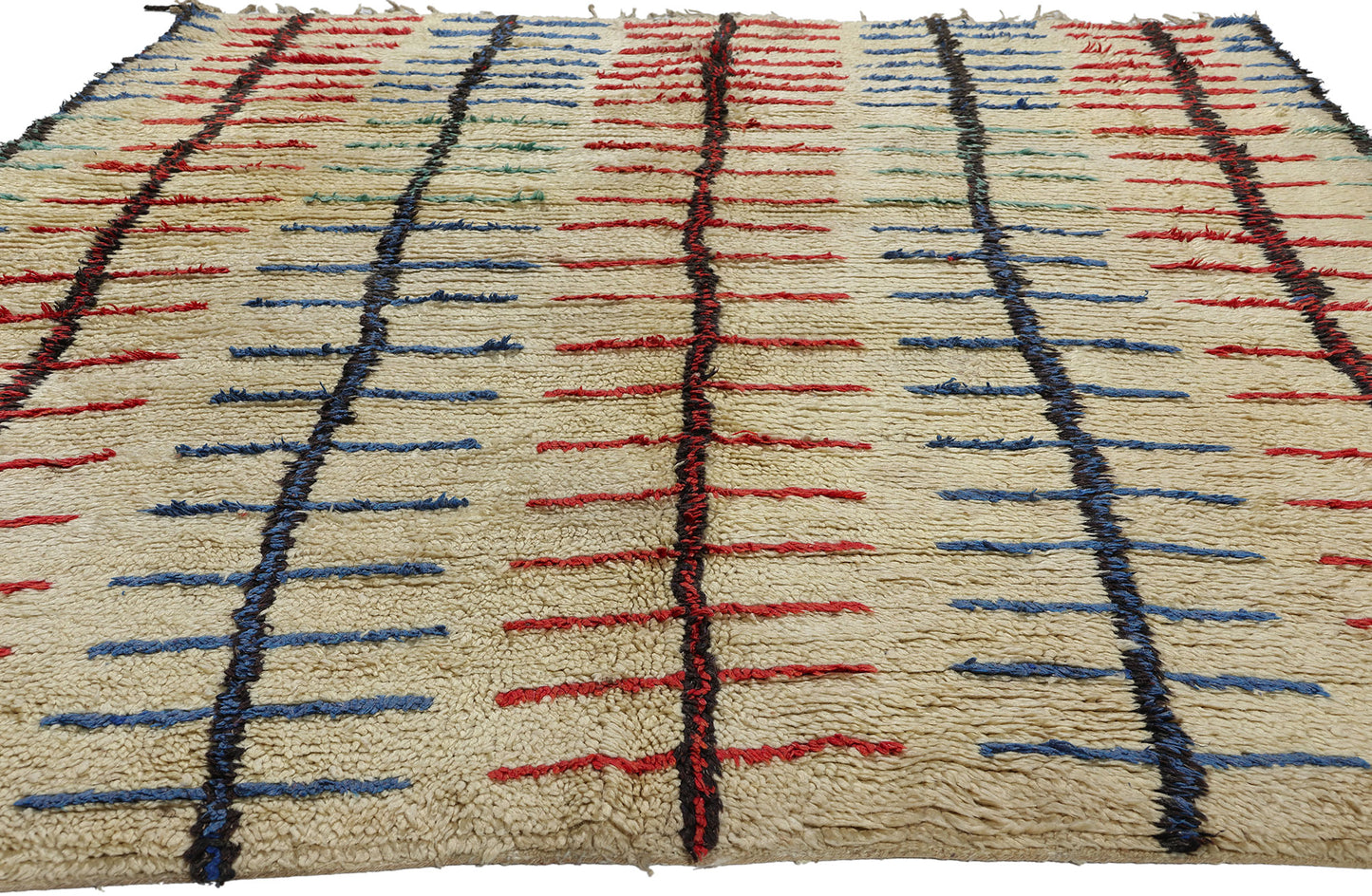 5 x 7 Vintage Moroccan Azilal Rug 21811