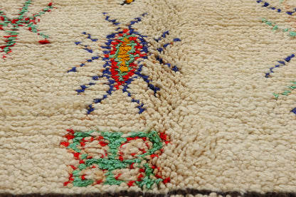 5 x 8 Colorful Vintage Moroccan Azilal Rug 21827