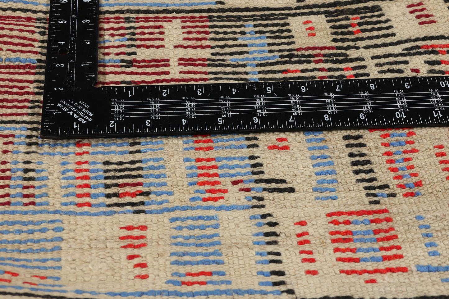 5 x 8 Vintage Checkered Moroccan Azilal Rug 21759