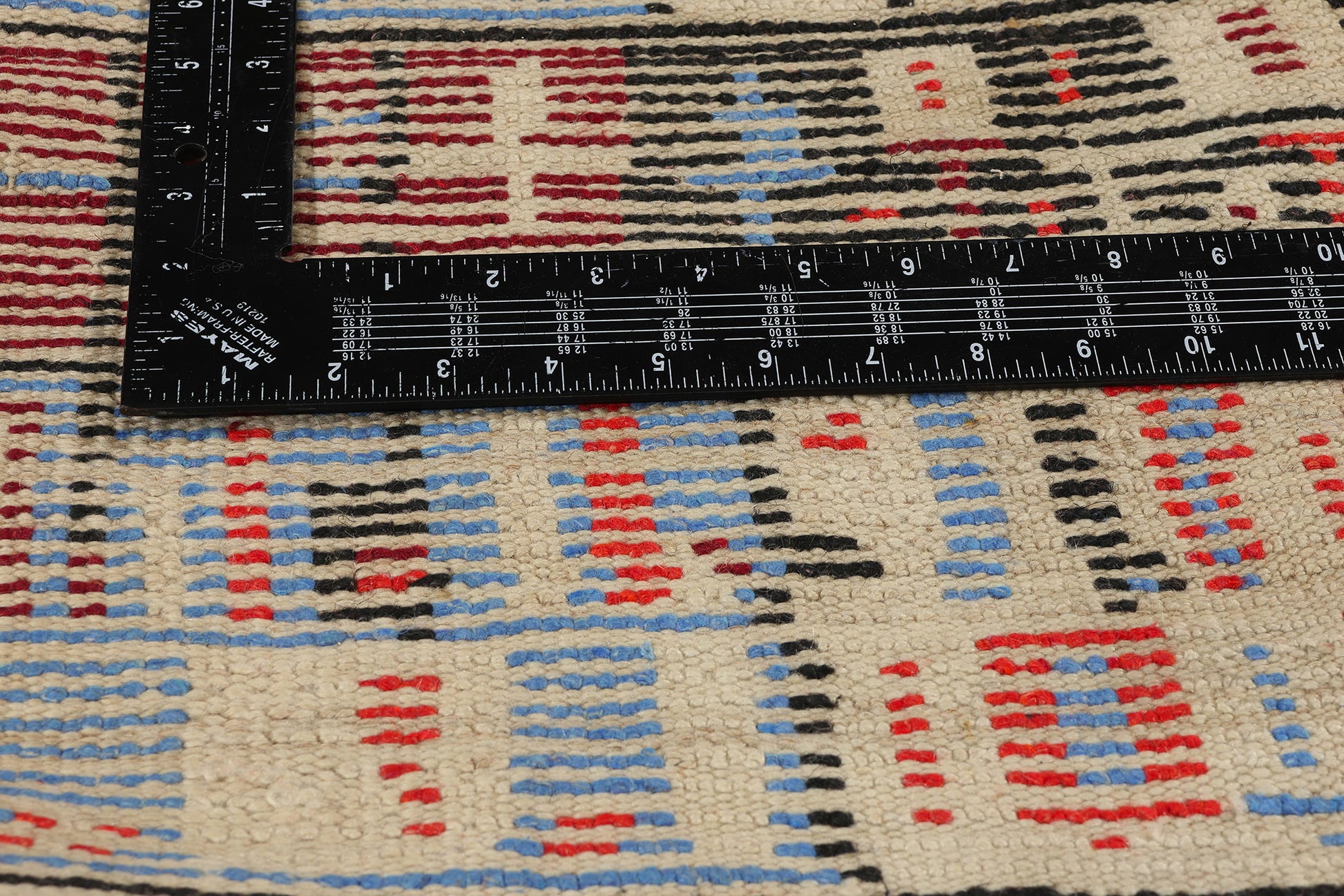5 x 8 Vintage Checkered Moroccan Azilal Rug 21759