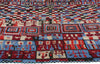 5 x 8 Vintage Checkered Moroccan Azilal Rug 21759