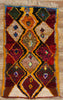 5 x 8 Vintage Red Moroccan Azilal Rug 21749