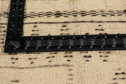 5 x 8 Vintage Neutral Moroccan Azilal Rug 21752