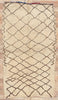 5 x 8 Vintage Moroccan Azilal Rug 74172