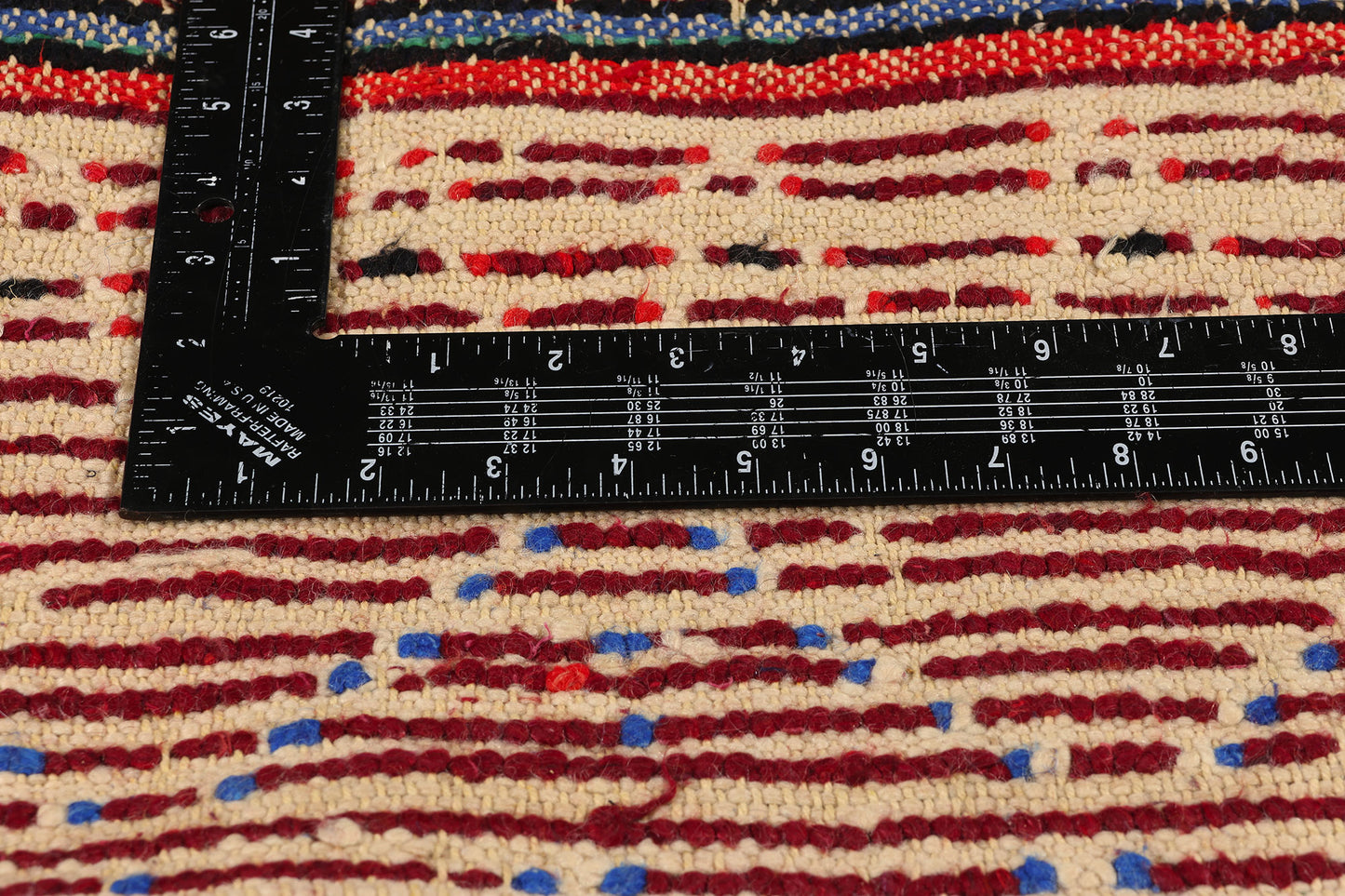 5 x 9 Vintage Red Moroccan Azilal Rug 21737