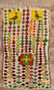 5 x 9 Colorful Vintage Moroccan Azilal Rug 21785