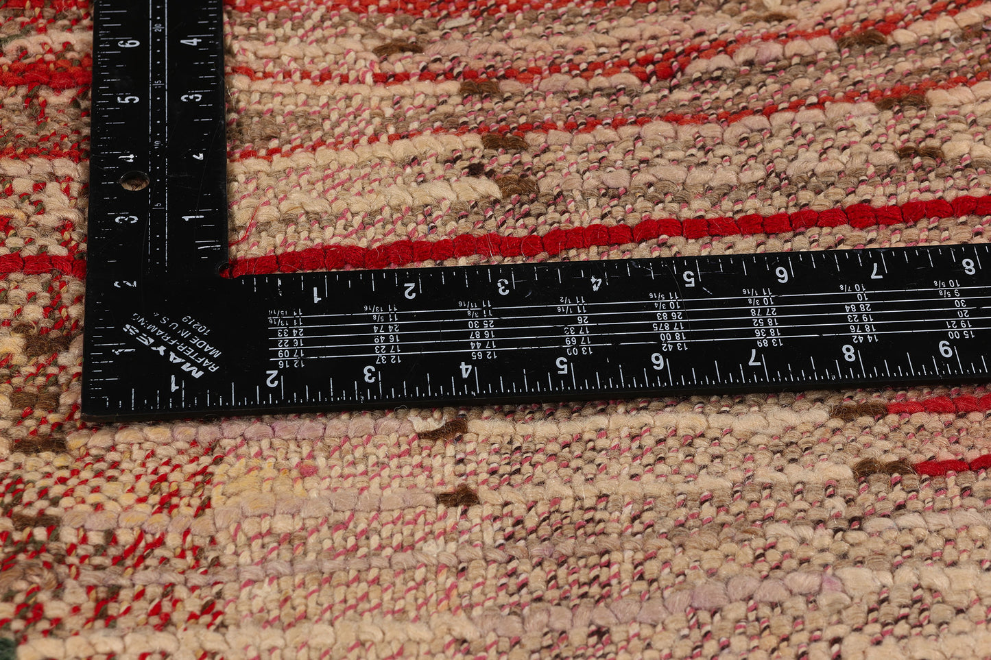 5 x 9 Vintage Checkered Moroccan Azilal Rug 21818